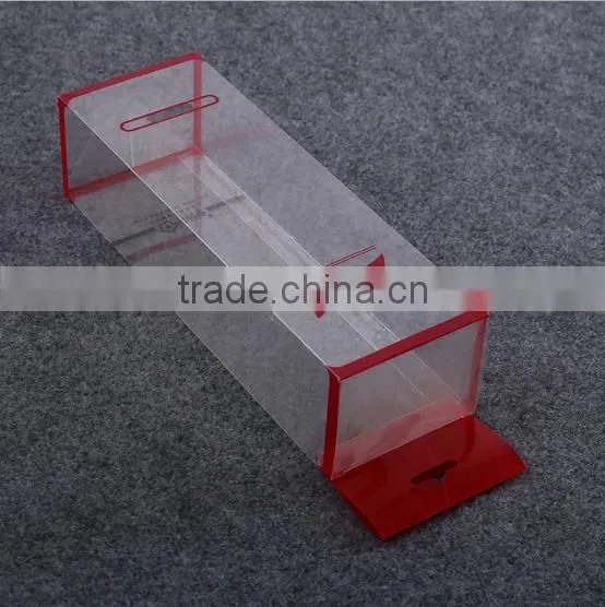 Custom Logo Transparent Plastic Gift Box photo-3