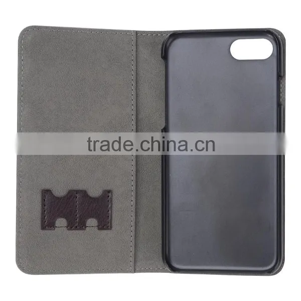 Wholesales Manufacture Leather Phone Case for IPhone 7 With Card Holder photo-6
