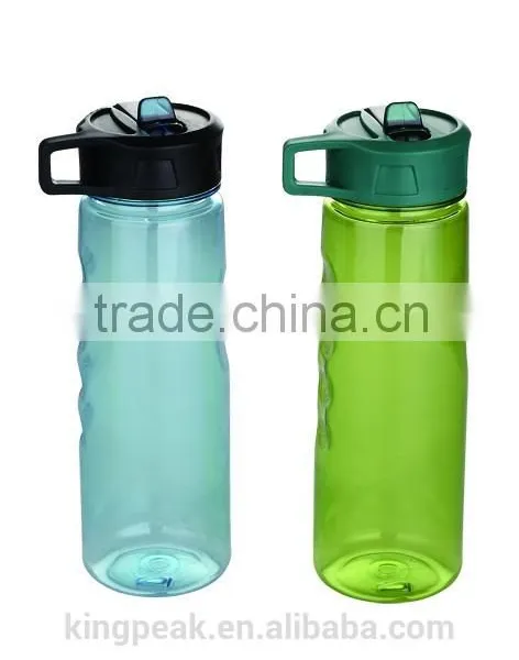 Hot Sale Leakage Proof Promotional Customized BPA Free Plastic Sports Water Bottle With Suction Nozzle/Plastic Water Bottle