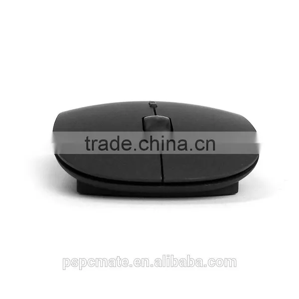 Factory Flat Design Black Computer 2.4G Optical Wireless Webkey Mouse photo-3