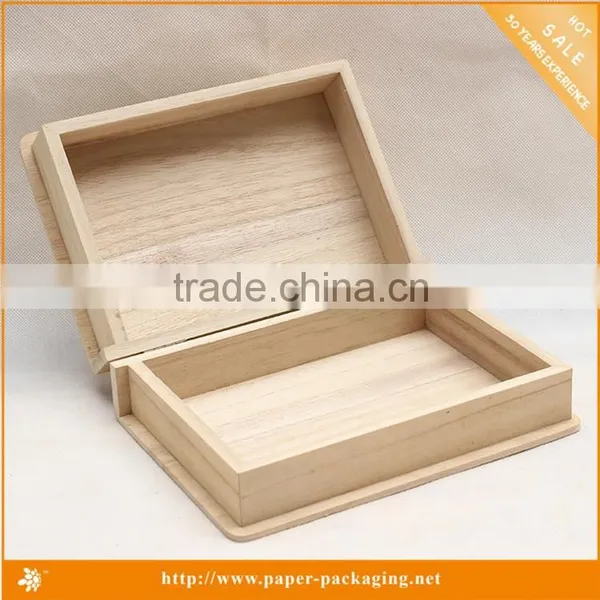 China Supplier Wholesale Unfinished Wooden Gift Boxes for Sale Quality Choice photo-4