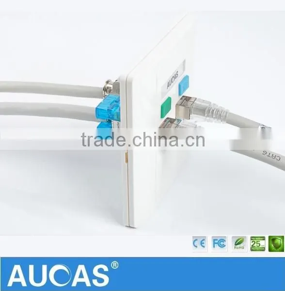 Transparent Keystone Connectors Category 6 Cable Cat6 Patch Cable photo-3