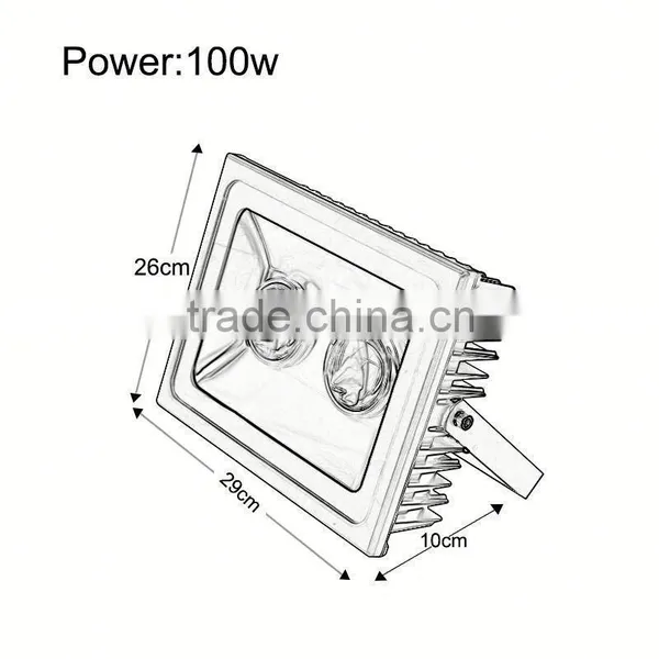 IP67 Waterproof Aluminum 150w Flood Light Casting Manufacturer photo-3