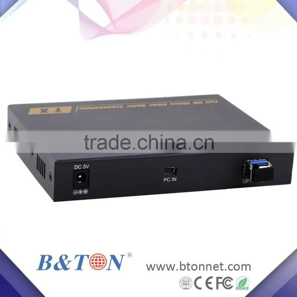 KVM Support VGA USB Fiber Optic Converter photo-2