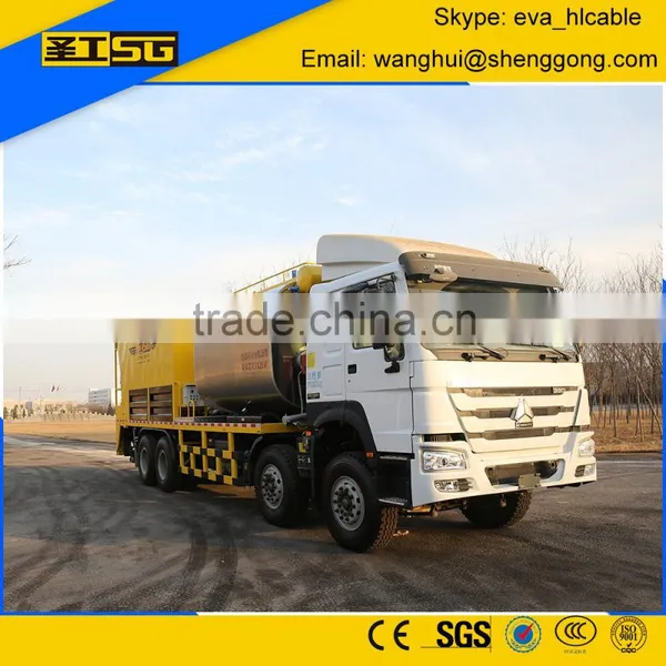 2016 New Road Maintenance Machine Synchronous Asphalt and Macadam Distributor