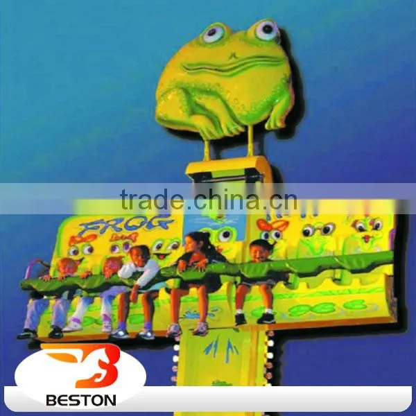 Amusement Jumping Hopper Frog Drop Tower Rides, Mini Free Fall Tower photo-4