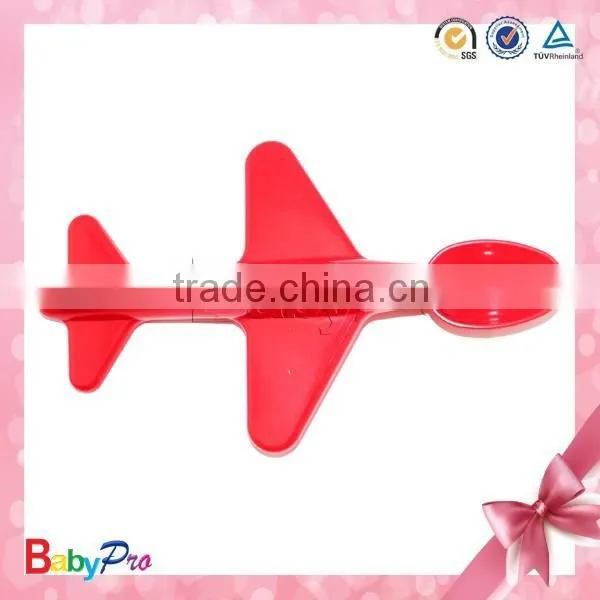 2015 Hot Sale Colorful Airplane Shape Baby Spoon photo-5