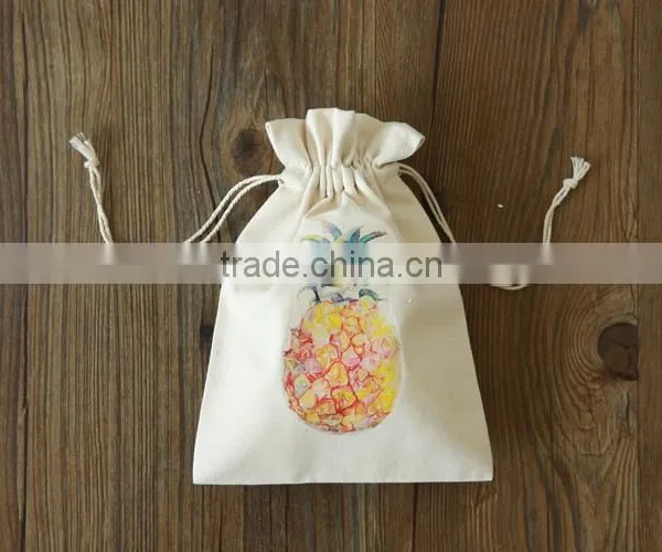 Durable and Cheap Mini Cotton Drawstring Bag for Storage Quality Choice photo-4