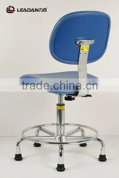ESD Anti Static Chair PU Leather Chair Lab Cleanroom Chair photo-6