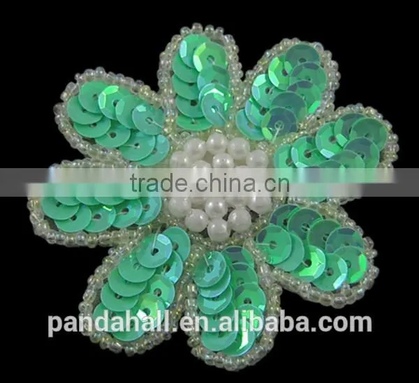Beaded Paillette Appliques Patches (SBB023Y-2)