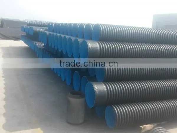 SN8 Socket Joint Corrugated HDPE Pipe photo-2