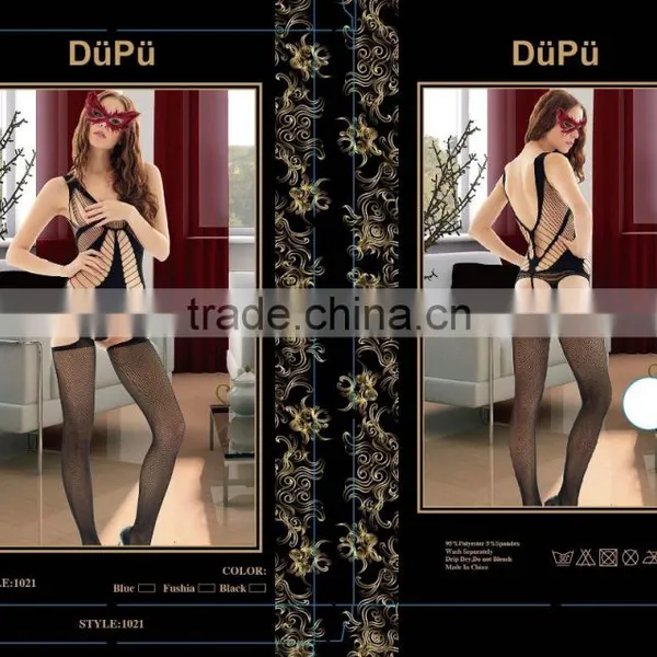 Temptlife Brand BODYSTOCKING BV Babydoll Dress Set Sexy Open Crotch Sexy Bodystocking Wholesale photo-3