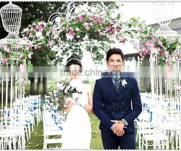 New Arrival Artificial Flowers Wedding Backdrop Door Decoration Large Stage Backdrop photo-6