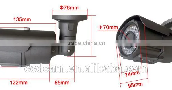 720P HD TVI Camera Digital Surveillance Megapixel IR Night Vision CCTV Camera System photo-4
