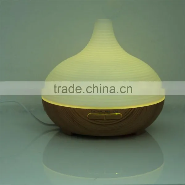 Home Use Light Wood Grain 300ml 14W Can Be Timed Air Aroma Diffuser photo-6