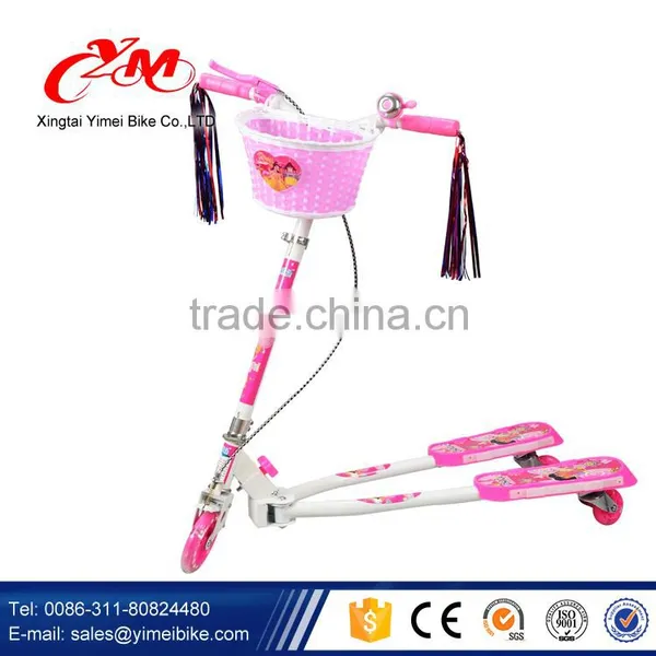 Super-strong Steel T-tube Kick Scooters for Kids / Adjustable Handles Children Foot Scooters / Cheap Child Scooter Manufacture photo-2
