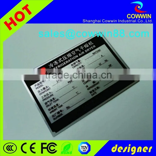 Popular Custom Made China Nameplates in Steel photo-2