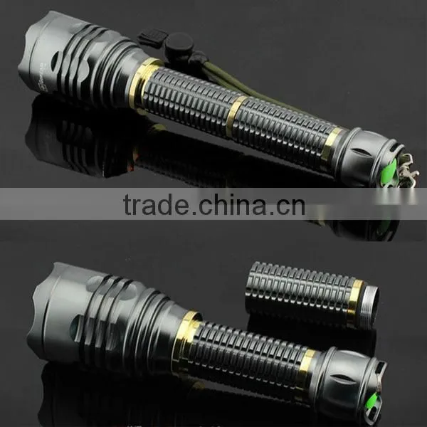 1148 Led XML T6 1000Lumens 5-Mode Emergency Hunting LED Aluminum Led Flashlight photo-3