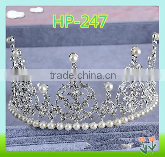 Wholesale Bling Big Rhinestone Wedding Crown ,rhinestone Bridal Crowns