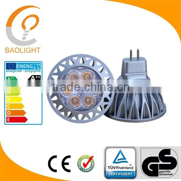 TUV GS CE Dimmable Mr16 Gu10 Led 5W Spot 220V 2700K photo-4