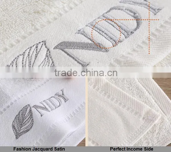 100% Cotton 16s Good Water Absorbent Wholesale White Hotel Spa Towels Quality Choice photo-5