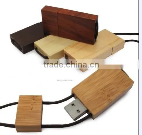 Laser Logo Wooden Usb Memory Disk for Furniture Gift 1gb photo-2