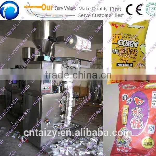 Food Packing Machine Automatic Microwave Popcorn Packing Machine