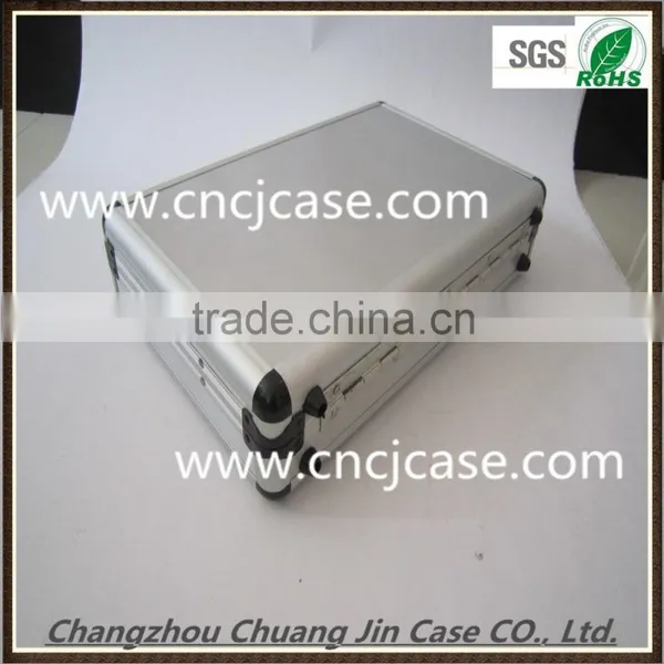 Made in China Silver ABS Storage Carrying Hard Case Portable Aluminum Tool Box photo-2