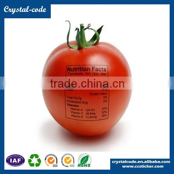 Double Layer Safety Self Adhesive Food Label photo-5