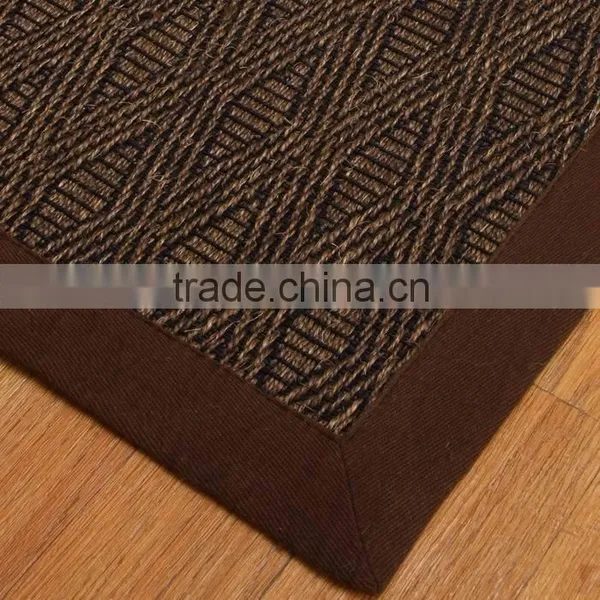 100%sisal Rug Waterproof Kitchen Dining Room Rug photo-3