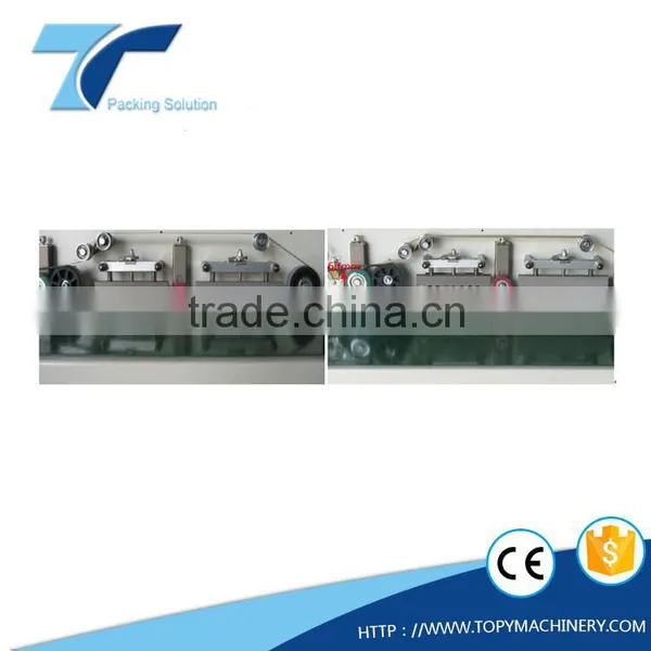 Vertical Continuous Band Double-side Heat Sealing Machine for Thick Plastic Multilayer Bag photo-3