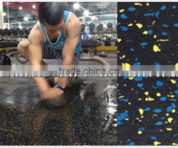 Crossfit Stable Gym Rubber Floor Tile