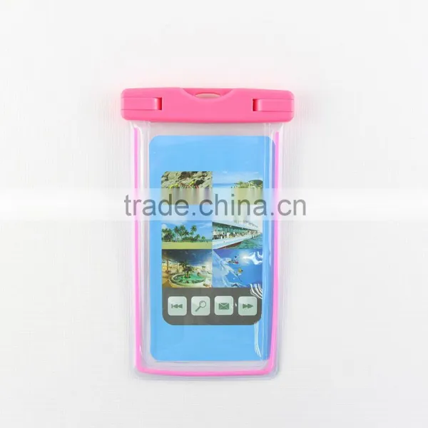 Cell Phone Waterproof Case Dry Pouch Bag With Glow Stick photo-3