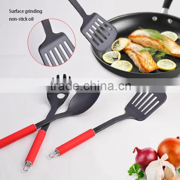 Best Food Grade Nylon Kitchen Utensils Set 6 Pieces For Cooking With Stainless Steel And Tpr Painting Of Kitchen Tools photo-3