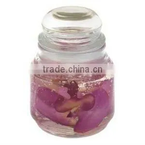 Plant Scents Gel Candle,glow Scented Candle, Decorative Candle