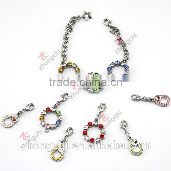 Lovely Charms Bracelet, Colorful Stone Bracelet for Young Girl Jewelry photo-4