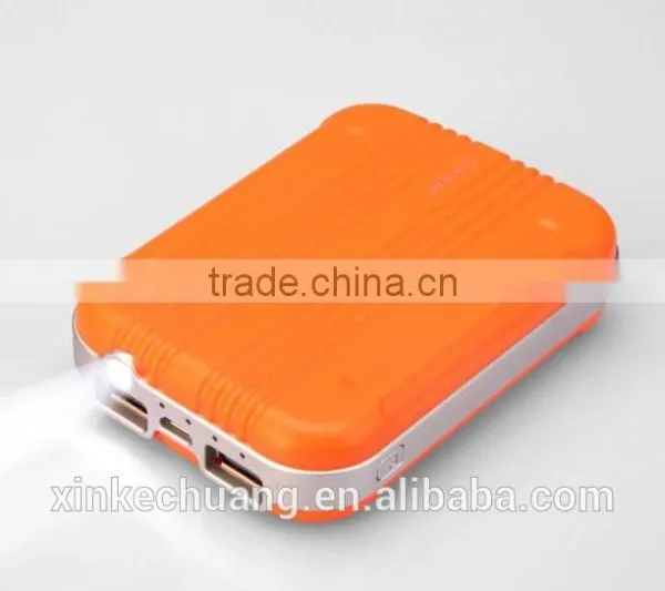 Guoguo 2016 New Design Suitcase Style 8000mah 2A Output Travel Portable Power Bank for Iphone7 photo-4