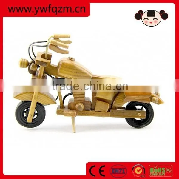 Home Decoration Wooden Crafts Motorcycle Toys photo-2