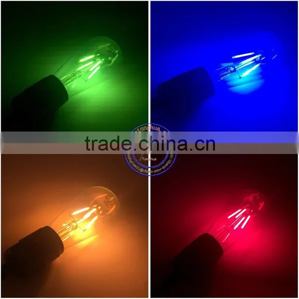 Vintage LED Short Filament Light Bulb ST58 E27 Decoration Led Light Bulb photo-6