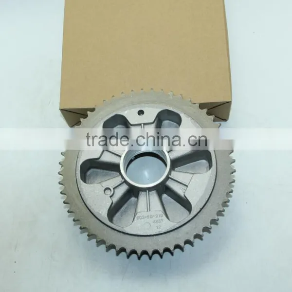 SCL-2012080341 52T Rear Sprocket Transmission Parts Motorcycle Transmission JAWA350 Motorcycle Rear Sprocket photo-4