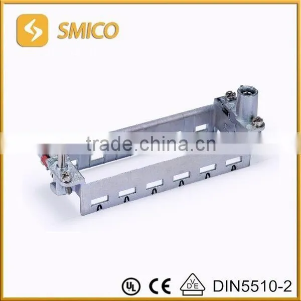 6modules Metal hinged frames for heavy duty connector for H24B 09140240303