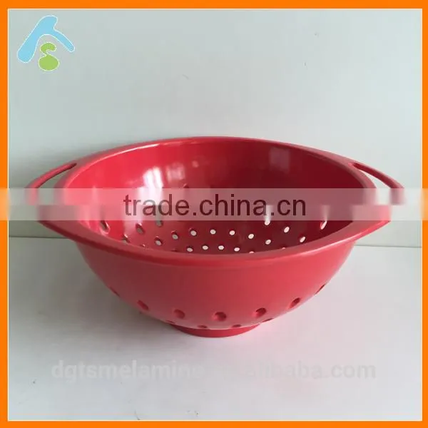 Reusable Melamine Large Colander Bowl With Handles photo-4