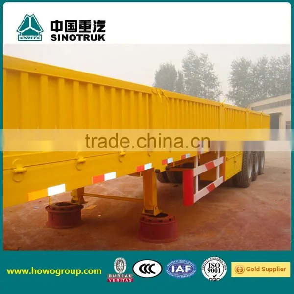 China Sinotruk Sidewall Container Semi Trailer photo-3
