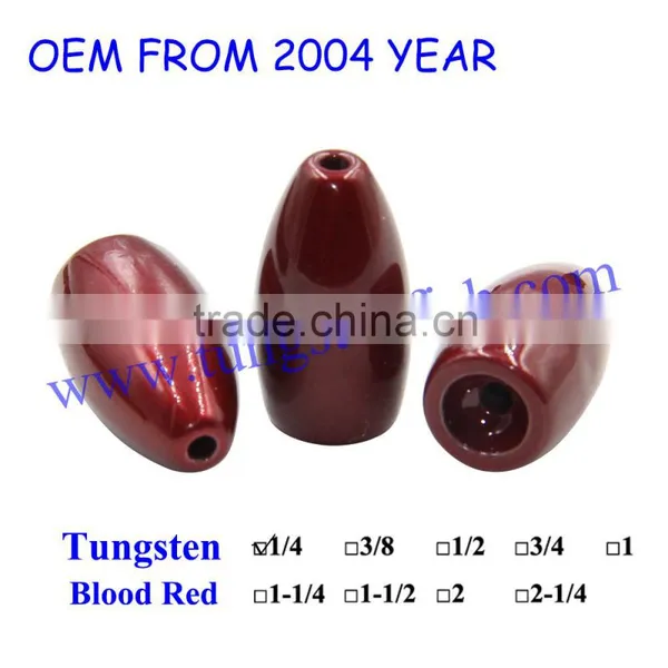 Tungsten Weight Tungsten Flipping Wight Sinkers 1/4oz photo-4