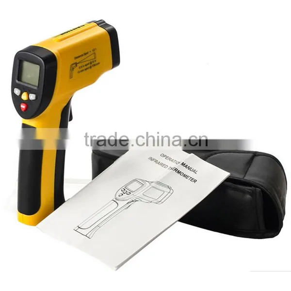 HT-812 Handheld Non-contact Infrared Thermometer Industrial Infrared Thermometer Digital IR -50--450C Degree photo-6