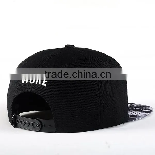 2015 Custom Design 100%acrylic 3d Embroidery Snapback Hat photo-3