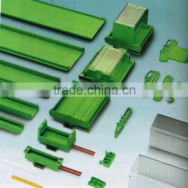 UM42 profile panel mounting base PCB holder, PCB din rail ,PCB control board holder