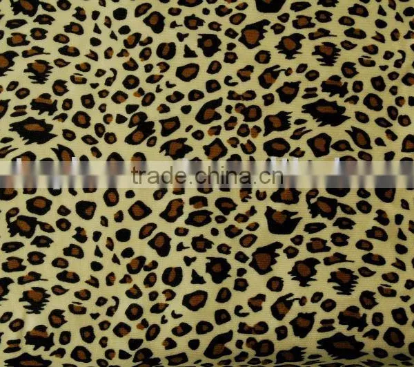 Printed Suede Fabric