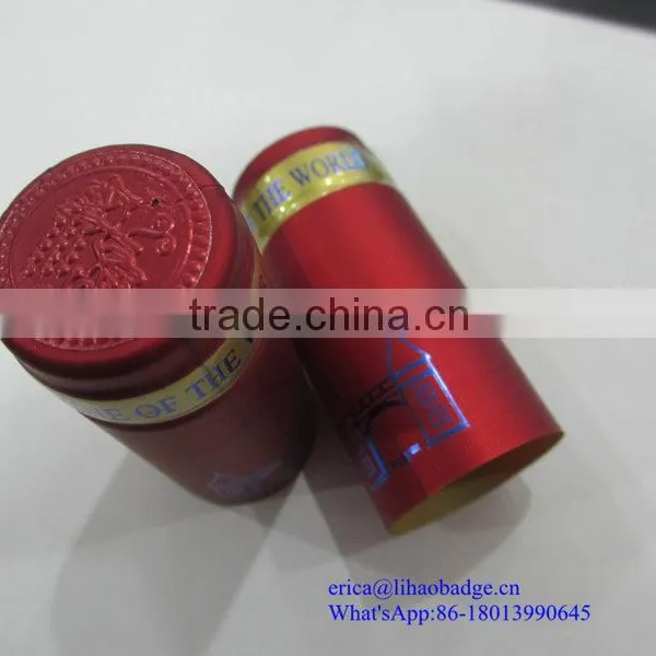 PET and PVC Material Shink Cap PVC Shrink Sealing Cap photo-3