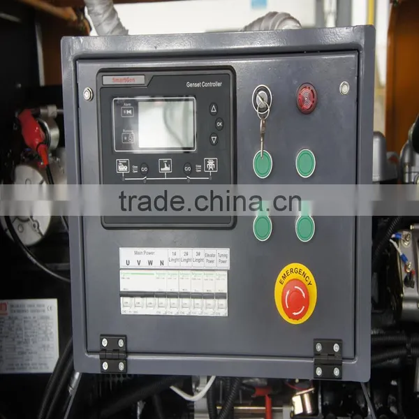 8kw Light Tower Trailer Type Diesel Generator photo-5